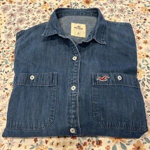 Hollister Denim Top